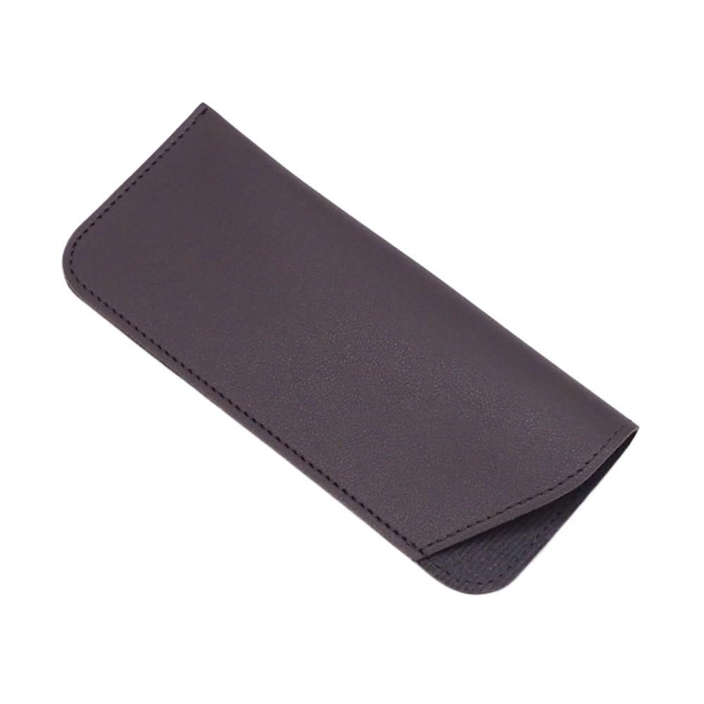 2/3/5 custodie protettive per occhiali da sole in pelle sintetica (grigio scuro, 5 pezzi), Grigio scuro, Taglia unica