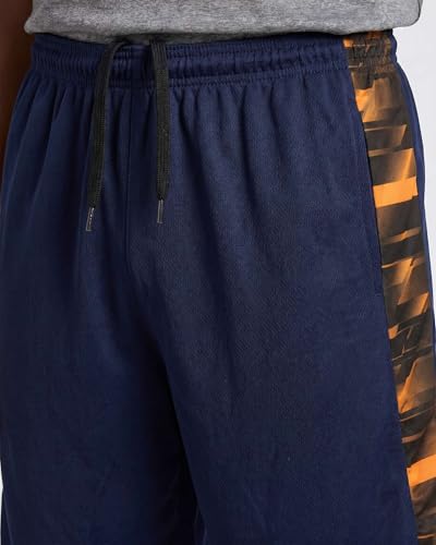 Image of 5 Pack Boys' Mesh Athletic Shorts Basketball Kids Soccer Sports Pockets