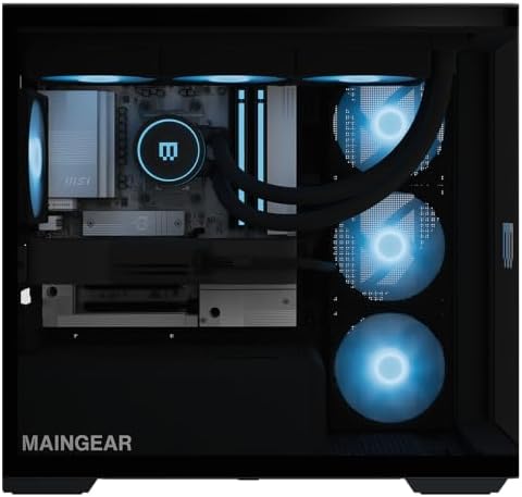 MAINGEAR Zero Platinum Gaming PC: RTX 5070, 7800X3D, 32GB RAM - 1