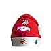 Produktbild Kinder Und Erwachsene Santa Hüte, Glänzende Sankt-Hüte |niedlich, Weich |schaffen Eine Weihnachtliche Atmosphäre (Farbe : Snowman, Size : Child)