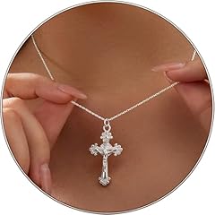 Baroque Cross-Silver