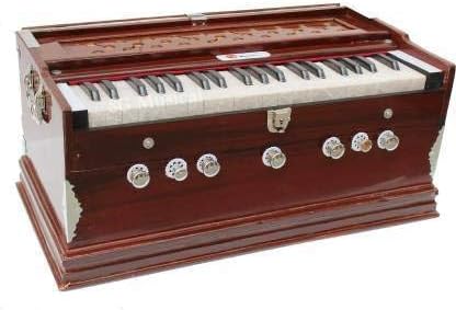 BV4 HARMON-Y Two Fold BASS Reed 7 Stopper Harmonium 3.1/4 Octave Hand Pumped Harmonium (Two Fold Bellow, Bass Reed) GBCD52