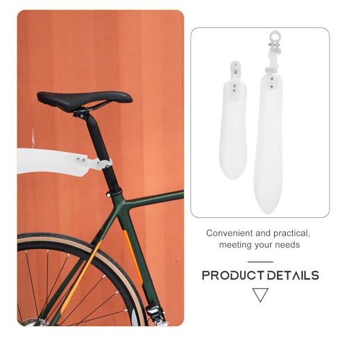 Guardabarros para bicicleta de montaña para evitar salpicaduras y mejorar la visibilidad 3