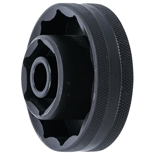 BGS 6658 | Kraft-Steckschlüssel-Einsatz Sechskant / Zwölfkant | 12,5 mm (1/2") | für Ducati Radbefestigung | SW 30 / 55 mm