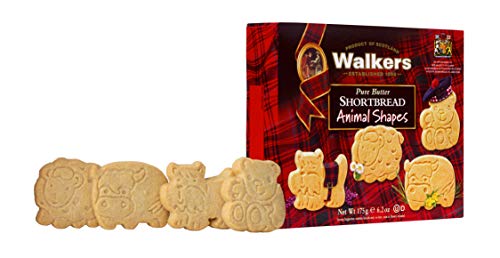 Walker's Shortbread Assorted Animal Shaped Cookies, Pure Butter Shortbread Cookies, 6.2 Oz Box (Pack Of 6) #TOP3