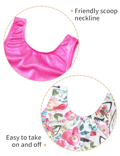 Image of 2 Pack Leotard for Girls Gymnastics Sparkly Sleeveless Unitards