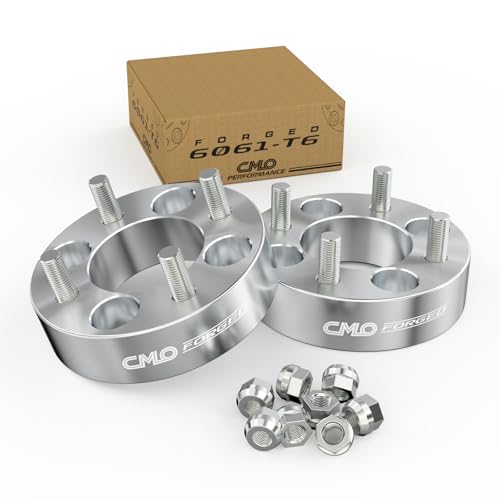 Customadeonly 4x130 to 4x100 Wheel Adapters 38mm (1.5 Inch) with M12x1.5 Studs, Enable 4x130 Hubs to Fit 4x100 Wheels (78mm Hub Bore 2pcs) 1.5" (2pc)