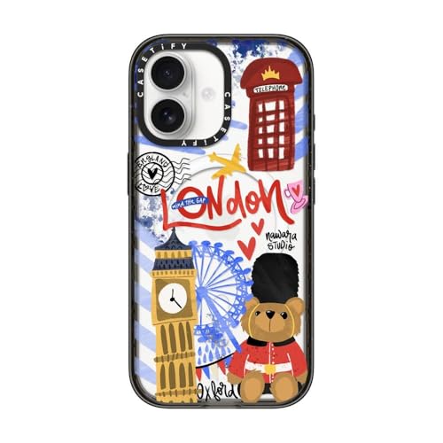 Coque iPhone CASETiFY MagSafe London Dreams - Idéale pour voyager l'esprit tranquille