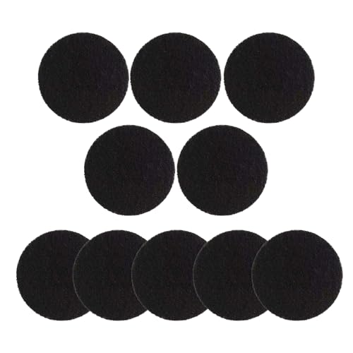 Delapan 10 Pack Charcoal Cat Litter Box Replacment Filter fits Petmate Booda Dome Cat Litter Box Carbon Odor Filters
