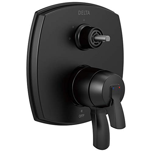 Stryke 17 Series Integrated Diverter Trim with Three Function Diverter Less Diverter Handle Matte Black