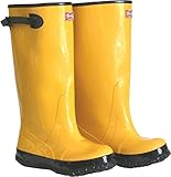 BOSS 2KP448112 Yellow Rubber Over-The-Shoe Boots 17 Inch Yellow 12