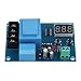 DC 6-60V Battery Charging Control Board with Digital Voltage Display, Adjustable Cutoff Charging Module for 12V 24V Battery, XH-M603 Charger Power Supply Switch Module(XH-M602)