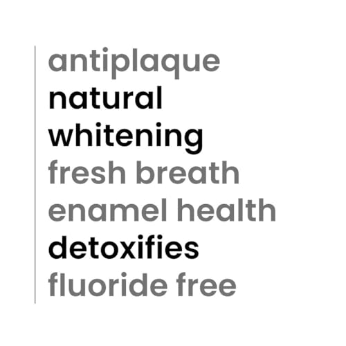 Fang Natural Toothpaste|Teeth Whitening|Heals Sensitive Teeth|Fights Cavities, Gum Diseases & Bad Breath|SLS & Chemical Free |Organic, Vegan (Pack of 1, Activated Charcoal)