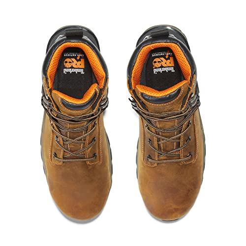 Image of Timberland PRO Men's Hypercharge 6 Inch Composite Safety Toe Waterproof Industrial Work Boot