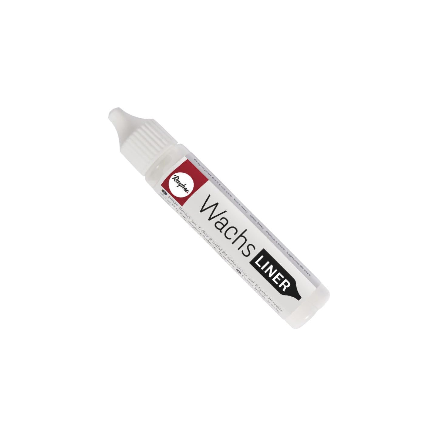 Rayher Pencil to Write on Wax, White, 30 ml