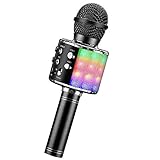 tchibo karaoke mikrofon test ♬【3 in 1 Karaoke Mikrofon】 BlueFire Tragbares Handheld Drahtlose Mikrophon kann als Mikrofon, Bluetooth-Lautsprecher, recorder verwendet werden. Mini home KTV für Musik spielen und singen zu jeder Zeit.
