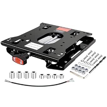 Universal Seat Suspension Kit Low Profile Heavy-Duty Suspension for Zero Turn Lawn Mower Tractor, Skid Steer, Forklift, Compatible with Most Zero Turn Mower