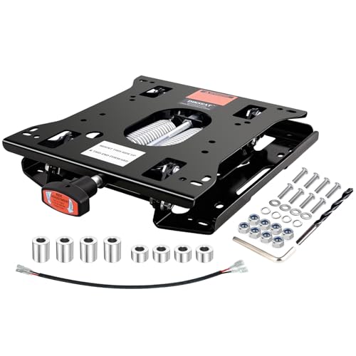 Universal Seat Suspension Kit Low Profile Heavy-Duty Suspension for Zero Turn Lawn Mower Tractor, Skid Steer, Forklift, Compatible with Most Zero Turn Mower
