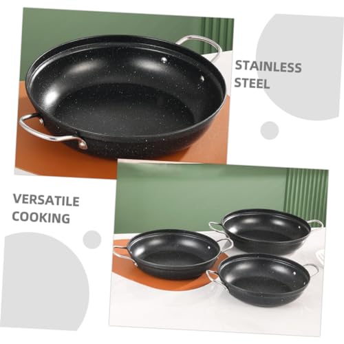 Olla para cocinar Wok portátil de acero inoxidable miniatura 6