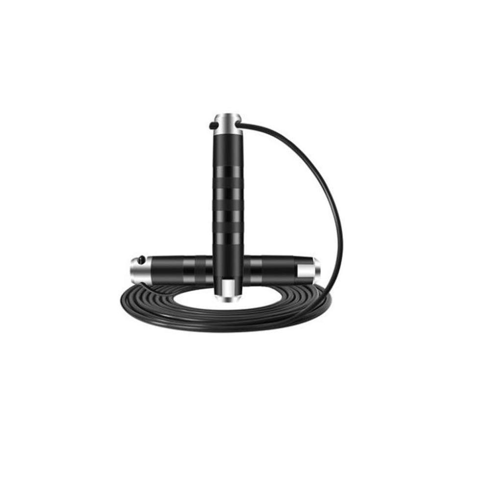 Corde à sauter de vitesse pour boxe et fitness gym - Lot de 2 cordes