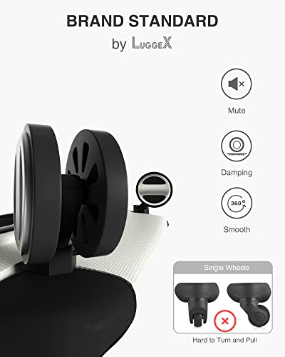 Luggex Expandable Carry On Luggage Sets 4 Piece - Pp Hard Sided Luggage With Spinner Wheels - Travel Suitcase With Tsa Lock, Lightweight (Purple Suitcase) #TOP7