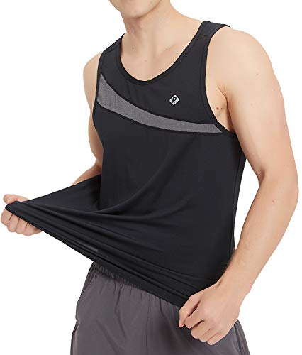 Men's Quick-Dry Sports Tank Top for Workout Muscle Bodybuilding Athletic Training Tank Top