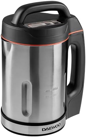 Daewoo 2-in-1 Soup Maker & Smoothie Blender – 1.6l Compact Design...