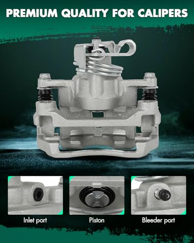 Image of SCITOO Rear Right Brake Caliper With Bracket 18B4945 Compatible For Buick Terraza 2005-2007, For Chevrolet Uplander 2005-2009, For Pontiac Montana 2005-2009, For Saturn Relay 2005-2007