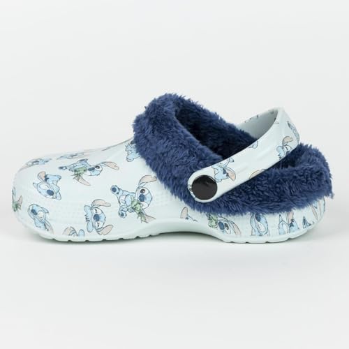 Chaussons Stitch Disney réglables avec doublure amovible lavable