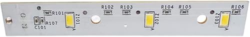 WR55X26671 Placa de luz LED para refrigeradores GE Reemplaza PS11767930, AP6035586, 4468532, EAP11767930 (1)
