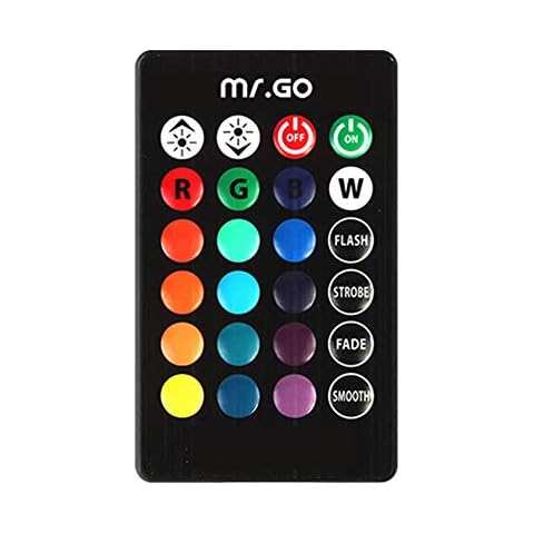 Mr.Go LED Cube & Ball Lights Replacement Wireless Remote Control (1-Pack) Cover