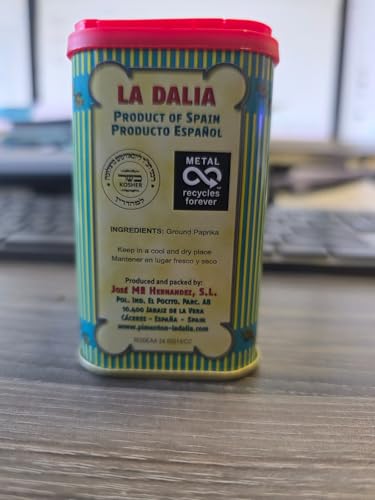 La Dalia Hot Smoked Paprika from Spain by La Dalia