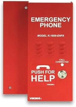 Viking Electronics VK-K-1600EHFA Standard elevator phone box mo