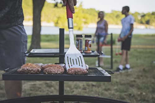 Gamemaker Open Fire Cooking Grill & Skillet Combo | Portable Camping Cooking Grill For Cooking On Firepits, Outdoor Fire Rings, Open Flame Cooking & Campfires #TOP4