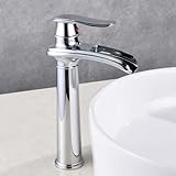 Notre robinets de lavabo pour salle de bain convient à la plupart des bassins. Il se connecte facilement à tous les systèmes standard de pression d'eau chaude et froide (1/2