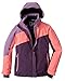 killtec Damen Skijacke/Funktionsjacke mit abzippbarer Kapuze und Schneefang KSW 26 WMN SKI JCKT, hellpink, 42, 43412-000
