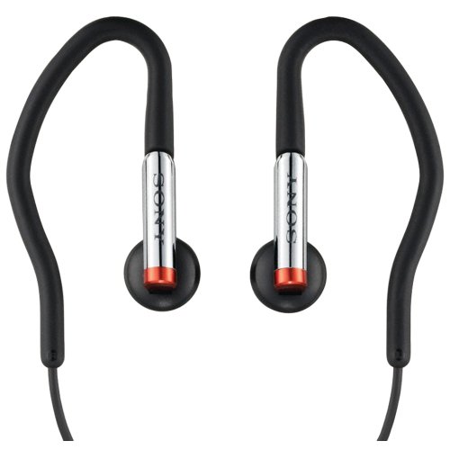 Image of Sony MDR-AS40EX Active Style Headphones Earbud Style (Black)