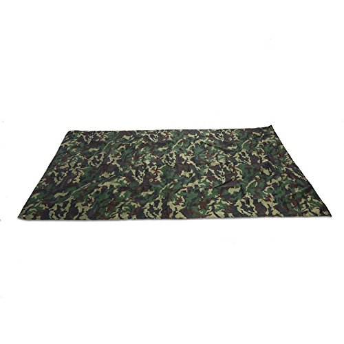Outdoor Portable Tent Tarp?Nylon Fabric Portable Tent Tarp Lightweight Rainproof Mat RainTent Tarp Shelter (3 * 2.9m)