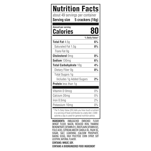 Image of RITZ Original Crackers, Snacks for Kids and Adults, Bulk Lunch Snacks, Party Size, 6-27.4 oz Boxes