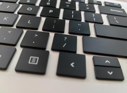 Replacement Keyboard Keycap Keys,US Layout Key Caps Fits for Microsoft Surface Laptop 3/4/5/6 13.5/15inch 1867 1868 1872 1873 1950 1951 1953 1958 1959 1978 1979 2033 (Black)