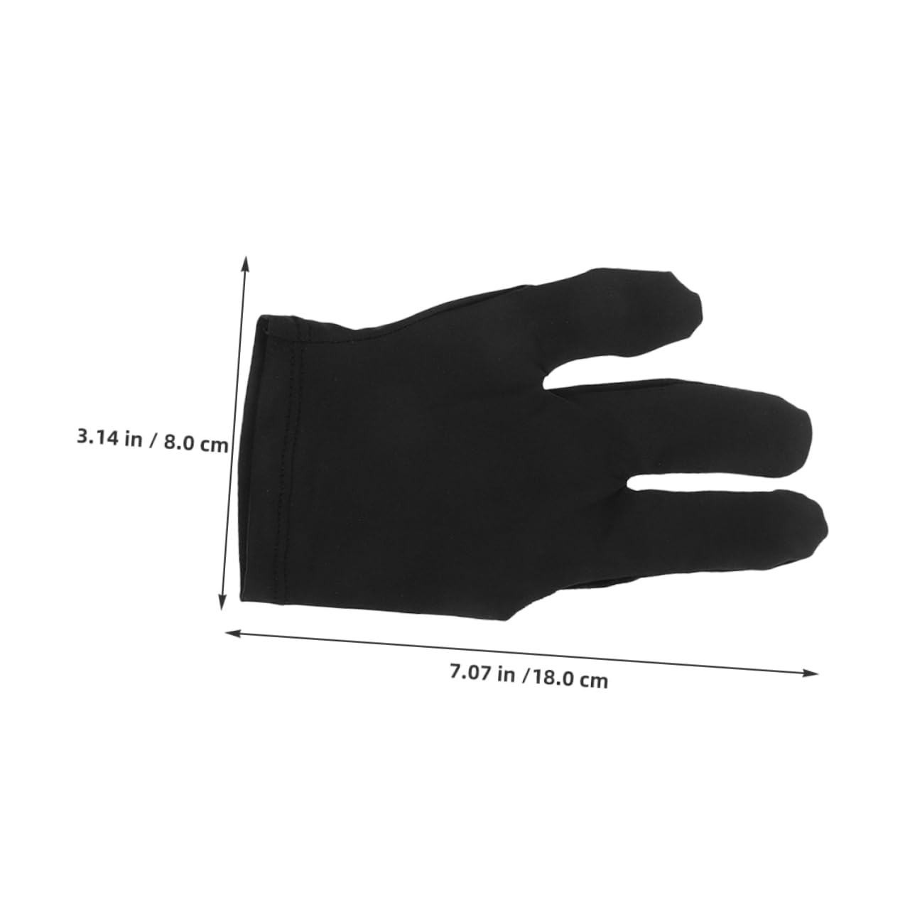 10pcs Elastic Billiard Gloves: Left/Right Hand Pool Table Gloves - 3-Finger Design for Precision Shots - /Women’s Tournament Essentials