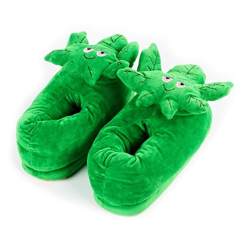 Unisex’s Non Slip Fuzzy Novelty Slippers, Indoor Funny Cozy House Shoes for Women & Mens