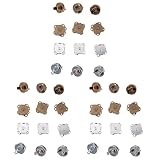 Artibetter de 36 Pièces Sacs à Main en Argent Presse à Vêtements Boutons-Pression Invisibles Accessoire Magnétique Mm Aimant à Tricoter Sacs Cachés Pièce de Kit de Fixation de Point