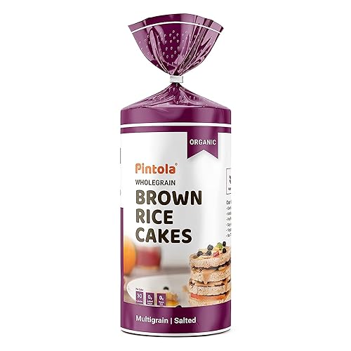 Image of Pintola Combo - Performance Series Dark Chocolate Peanut Butter Creamy 1Kg + Rice Cake Multigrain Salted 130g, 100% Roasted Peanuts butter, Chocolate Flavour Nut Butter With Organic Rice Cakes