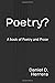 Poetry?: A book of Poetry and Prose