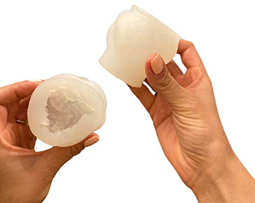 Topys 2-Pack Silicone Molds 3D Candle Molds, Woolen Ball Mould And Knot Mold,Ball Of Yarn Design Fondant Mold For Candle Making And Baking Making Soap Wax Cake Mousse Ice Cream #TOP3