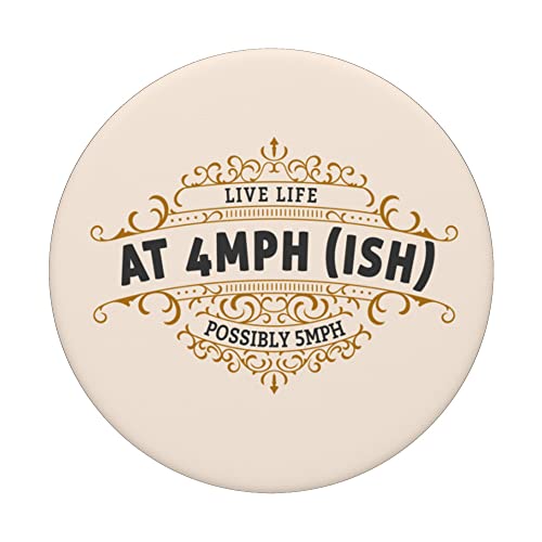 Narrowboat Design & Canal Boat Idea For Men & Boat Owners PopSockets Swappable PopGrip, Black - Image 3