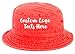 INK STITCH Custom 1505 Denim Washed Design Your Own Logo Texts Stitching Bucket Hats (as1, Alpha, s, x_l, Red, Small-Medium)