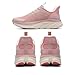 ALLSWIFIT Women's Slip On Walking Shoes Running Comfortable Tennis Breathable Non Slip Athletic Gym Workout Cross Training Fashion Sneakers,Size 7,Pink,SARR034W