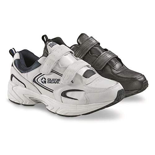 mens walking shoes with velcro closures